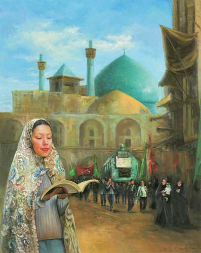 第101回白日会展「ルミ」の絵画画像